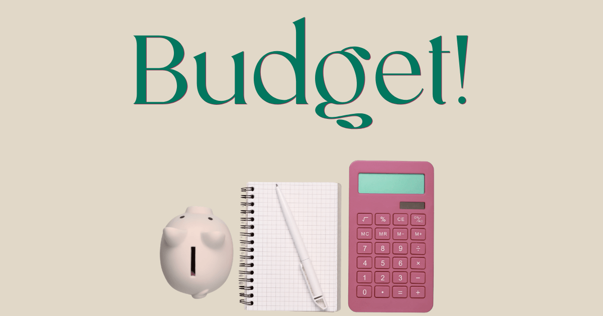 Wie erstelle ich ein Budget?